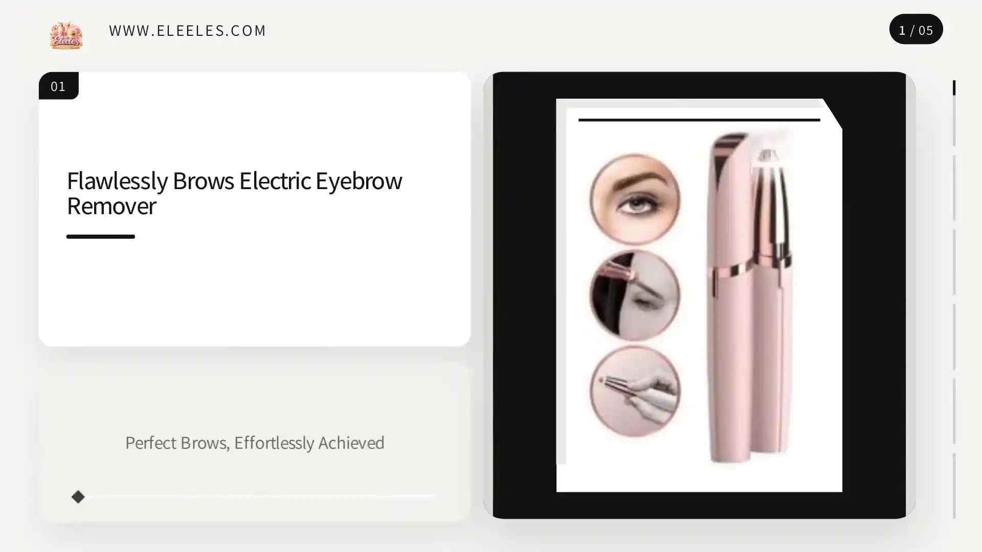 Flawlessly Brows Electric Eyebrow Remover by@Outfy