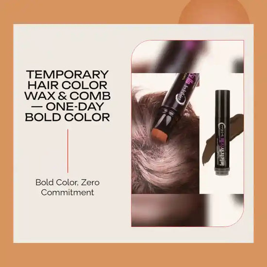 Temporary Hair Color Wax &amp; Comb &mdash; One-Day Bold Color by@Outfy