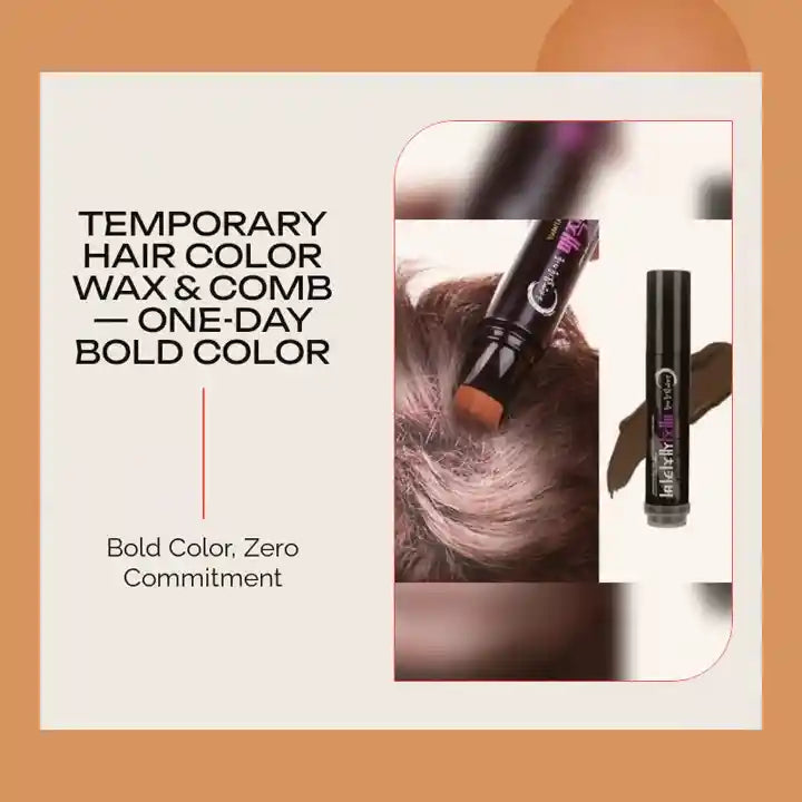 Temporary Hair Color Wax & Comb &mdash; One-Day Bold Color by@Outfy