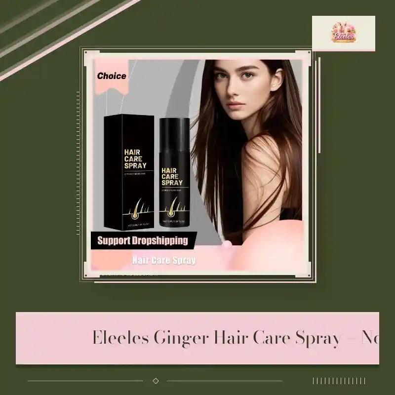Eleeles Ginger Hair Care Spray &ndash; Nourishing, Anti Hair Loss & Root Treatment, 50ml by@Outfy
