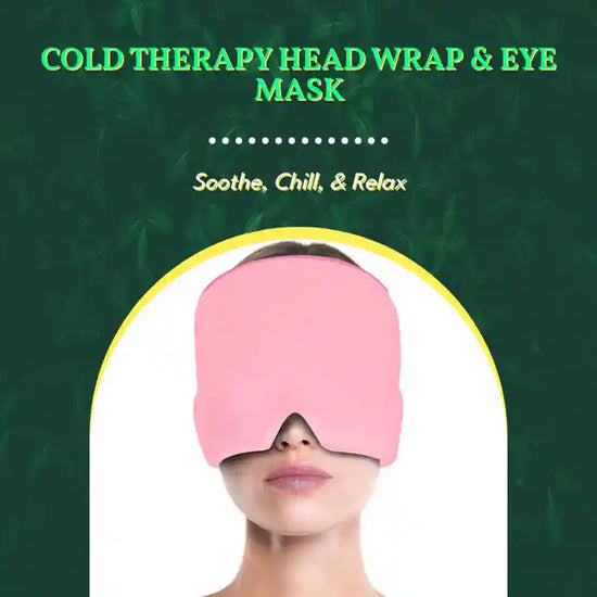 Cold Therapy Head Wrap &amp; Eye Mask by@Outfy