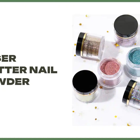 Laser glitter nail powder by@Outfy