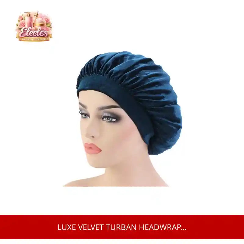 Luxe Velvet Turban Headwrap... by@Outfy