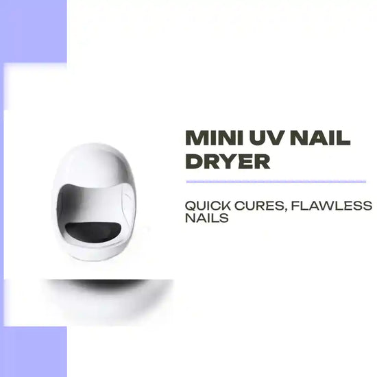 Mini Uv Nail Dryer by@Outfy