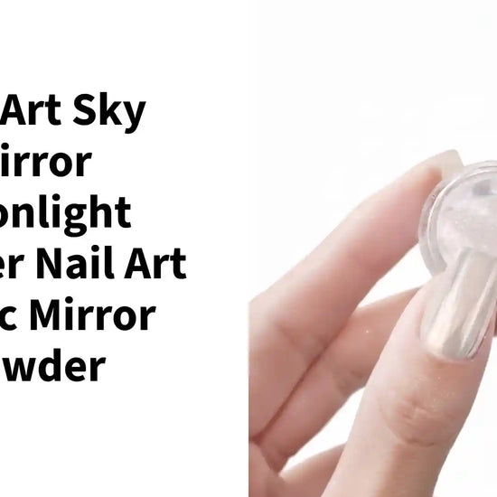 Nail Art Sky Mirror Moonlight Powder Nail Art Magic Mirror Powder by@Outfy