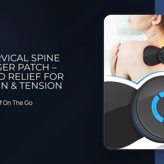 EMS Cervical Spine Massager Patch &ndash; Targeted Relief for Neck Pain &amp; Tension by@Outfy