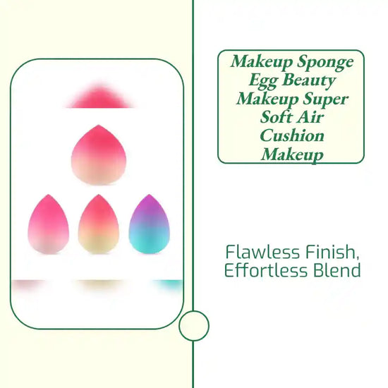 Makeup Sponge Egg Beauty Makeup Super Soft Air Cushion Makeup by@Outfy