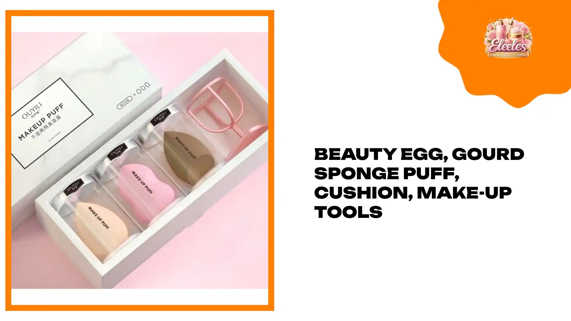Beauty Egg, Gourd Sponge Puff, Cushion, Make-up Tools by@Outfy