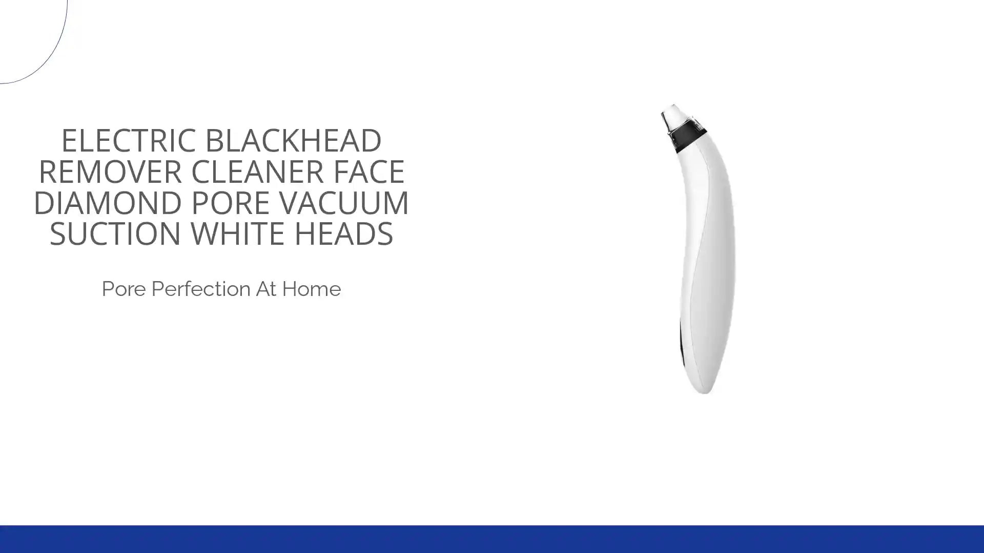 Electric Blackhead Remover Cleaner Face Diamond Pore Vacuum Suction White Heads by@Outfy