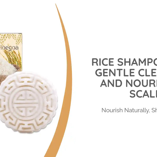 Rice Shampoo Soap Gentle Cleansing And Nourishing Scalp by@Outfy