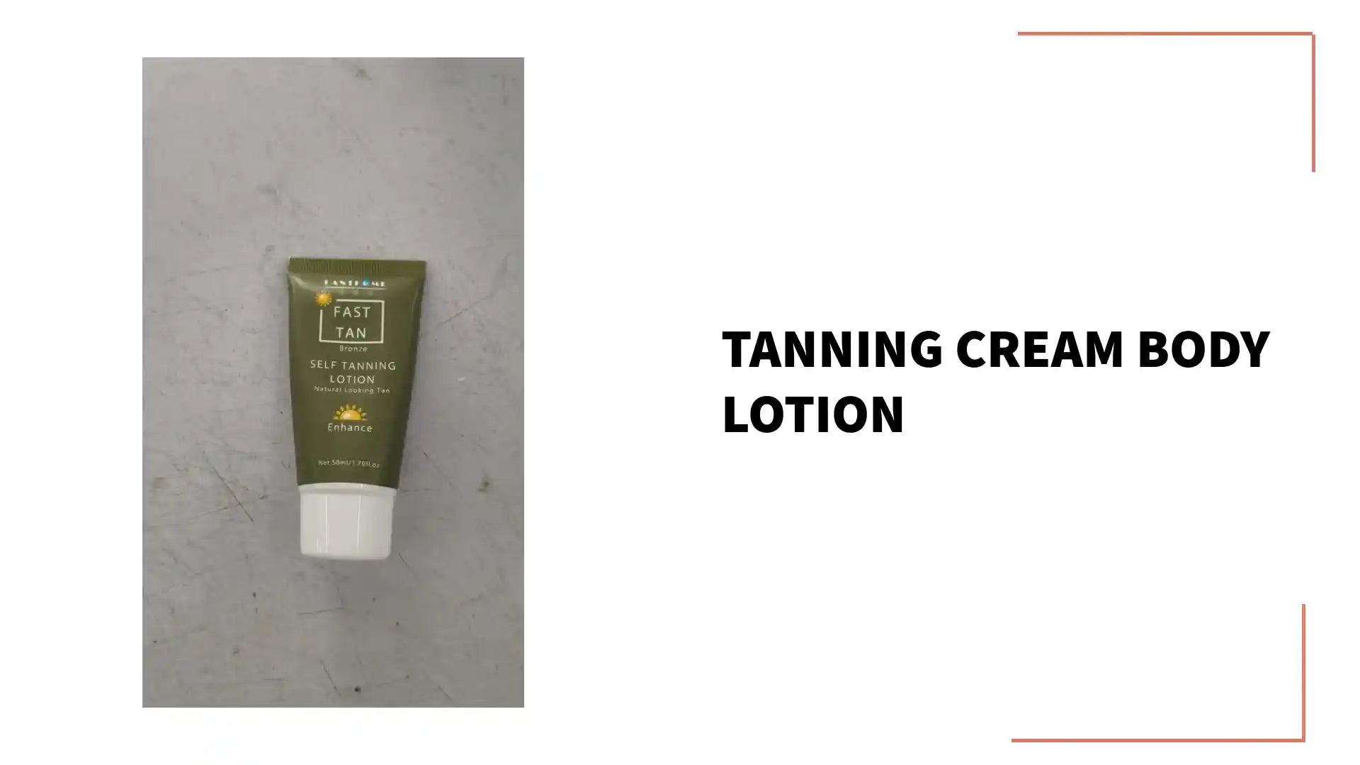 Tanning Cream Body Lotion by@Outfy