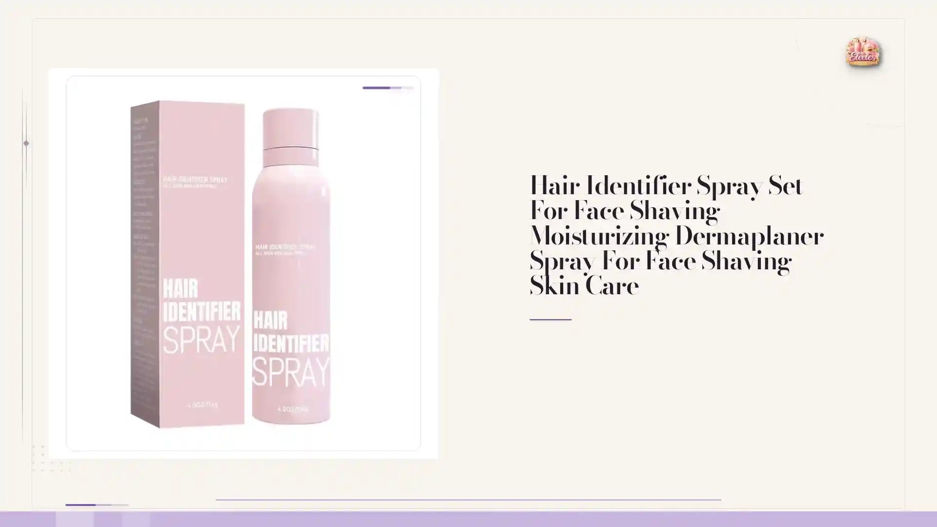 Hair Identifier Spray Set For Face Shaving Moisturizing Dermaplaner Spray For Face Shaving Skin Care by@Outfy