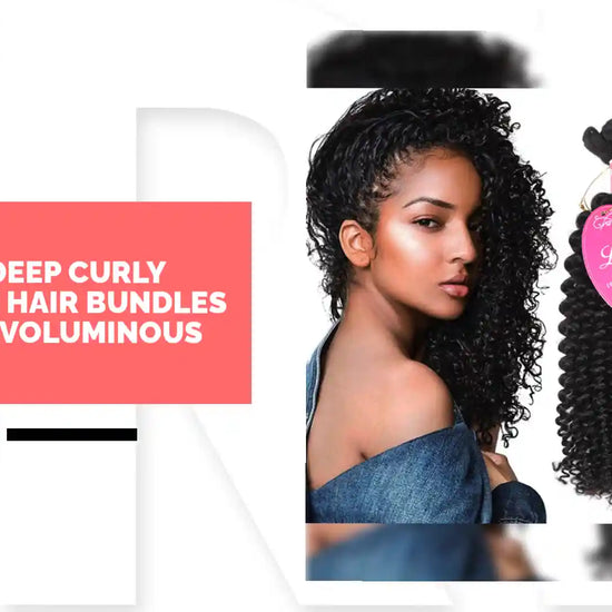 Luxe Deep Curly Brazilian Hair Bundles &ndash; Full &amp; Voluminous by@Outfy