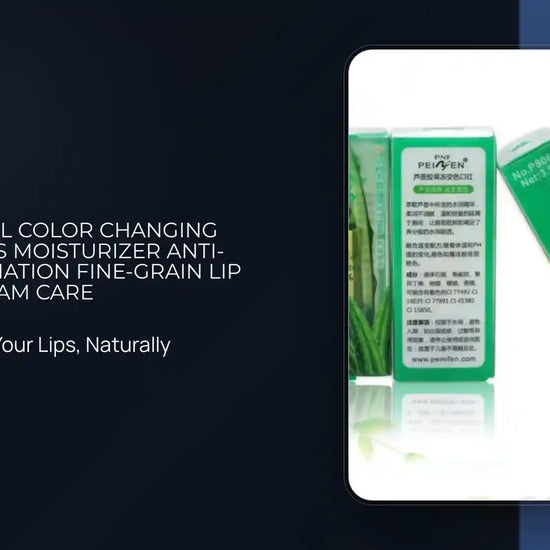 Aloe Vera Gel Color Changing Lipstick Gloss Moisturizer Anti-drying Desalination Fine-grain Lip Blam Care by@Outfy