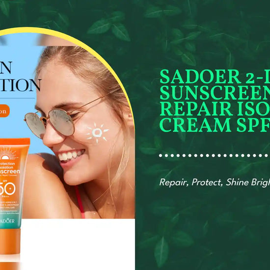 SADOER 2-in-1 Sunscreen &amp; Skin Repair Isolation Cream SPF50+ 50g by@Outfy