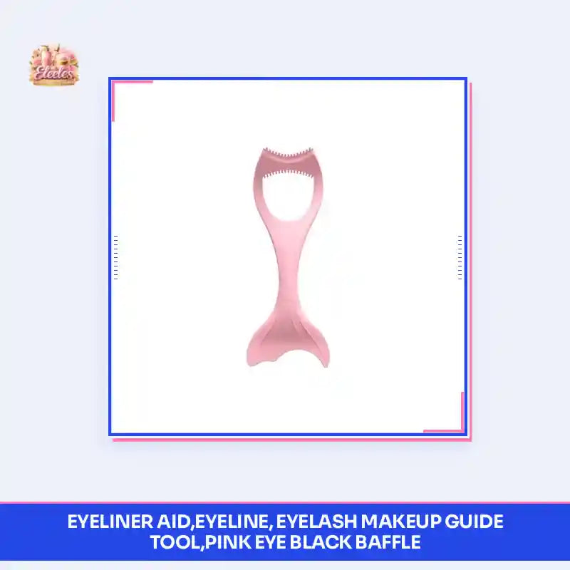 Eyeliner Aid,Eyeline, Eyelash Makeup Guide Tool,Pink Eye Black Baffle by@Outfy