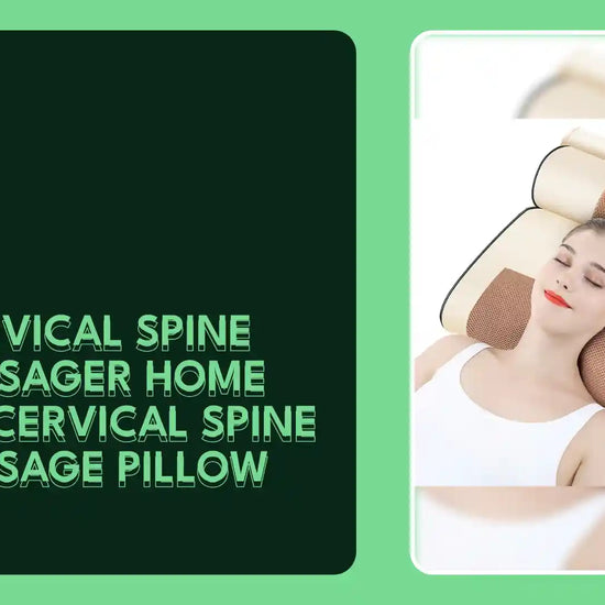 Cervical Spine Massager Home Sleep Cervical Spine Massage Pillow by@Outfy