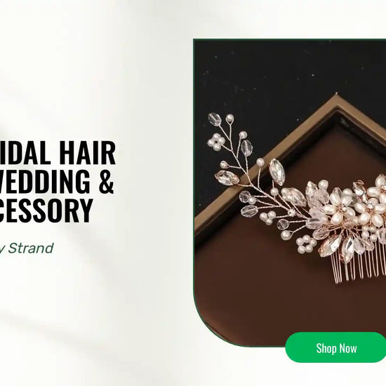 Pearl Bridal Hair Comb &ndash; Wedding &amp; Updo Accessory by@Outfy