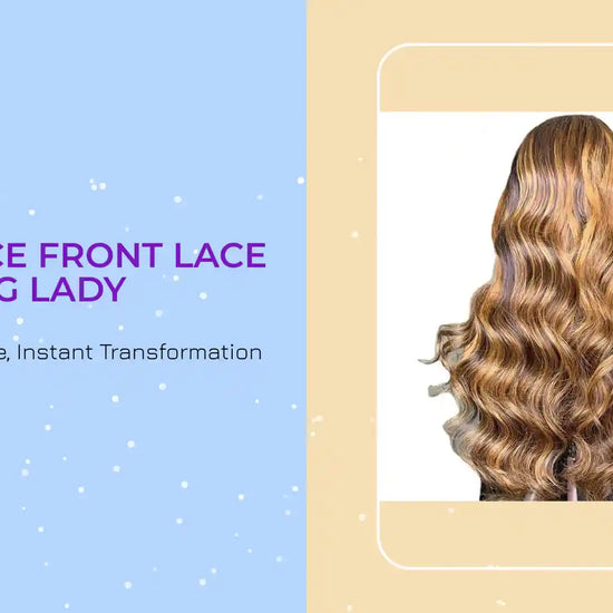 Small Lace Front Lace Wig Lady by@Outfy