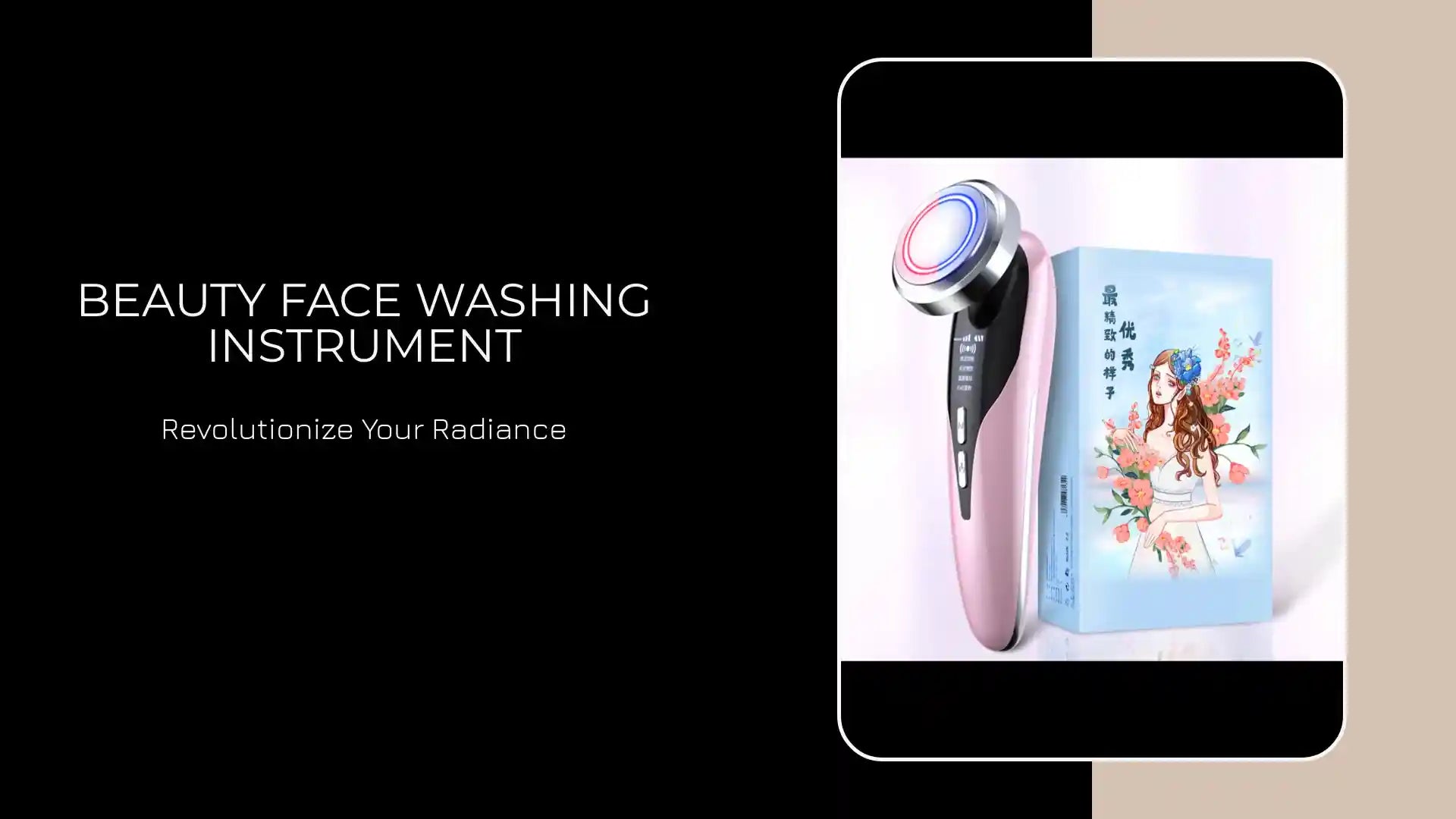 Beauty face washing instrument by@Outfy