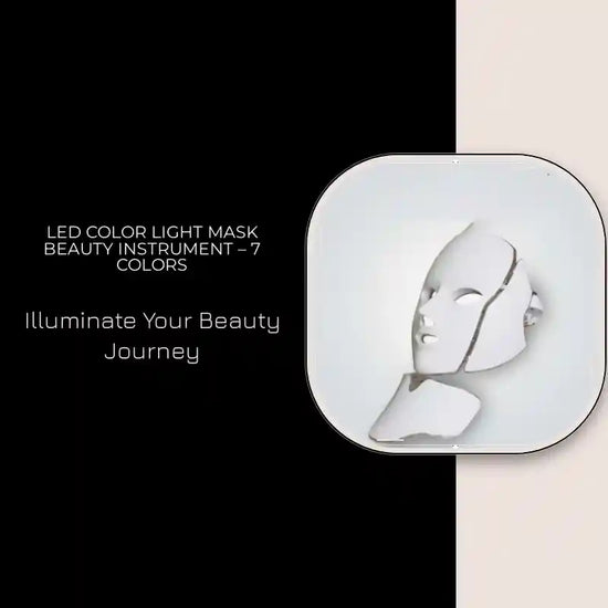 LED Color Light Mask Beauty Instrument &ndash; 7 Colors by@Outfy