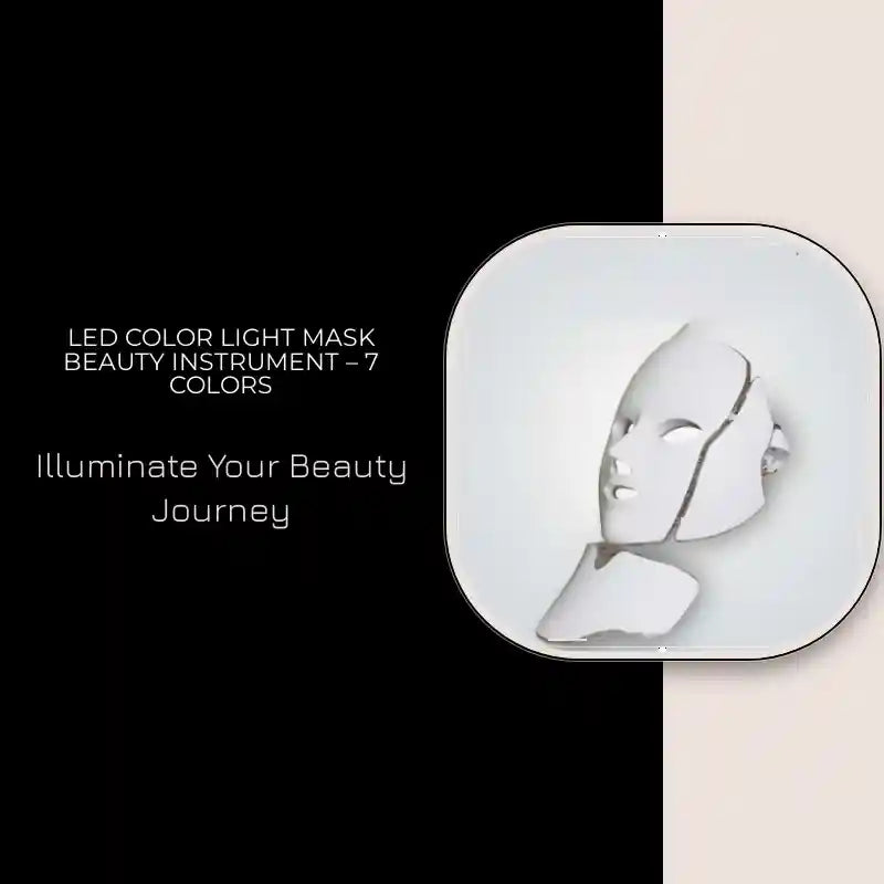 LED Color Light Mask Beauty Instrument &ndash; 7 Colors by@Outfy