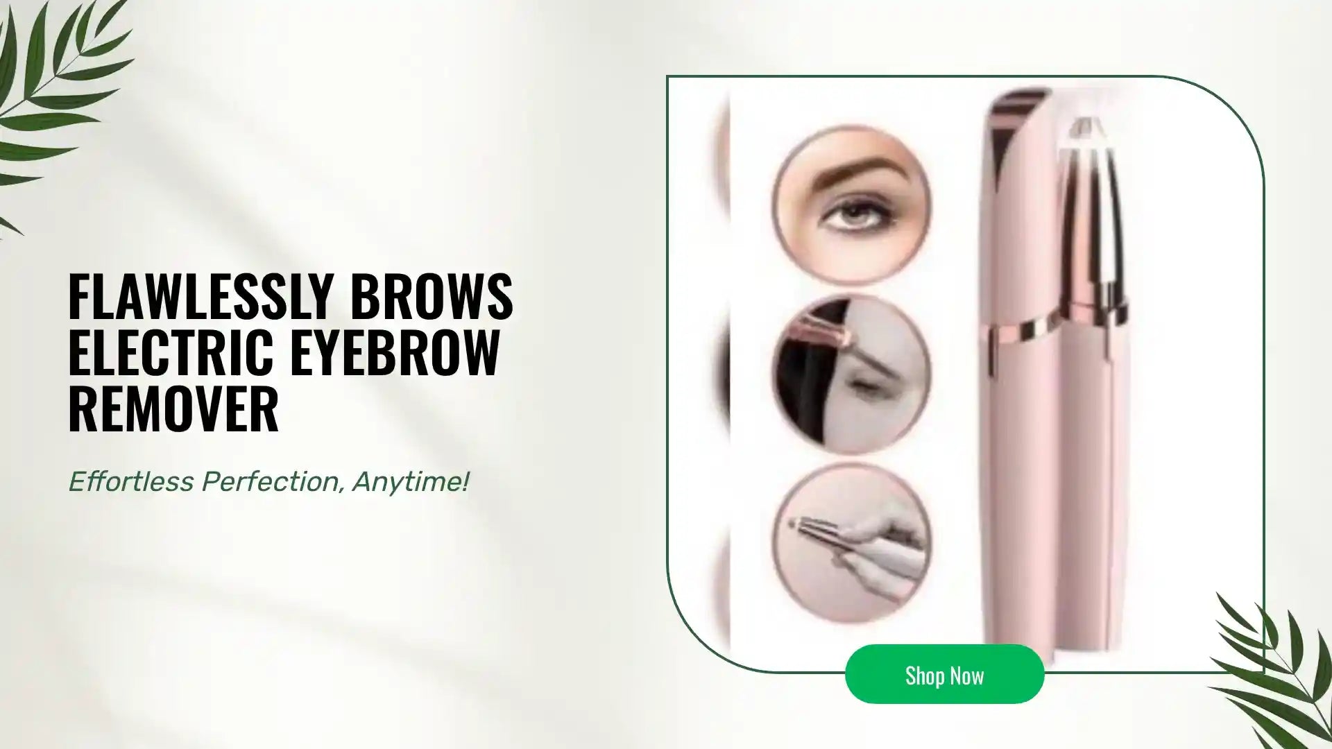 Flawlessly Brows Electric Eyebrow Remover by@Outfy