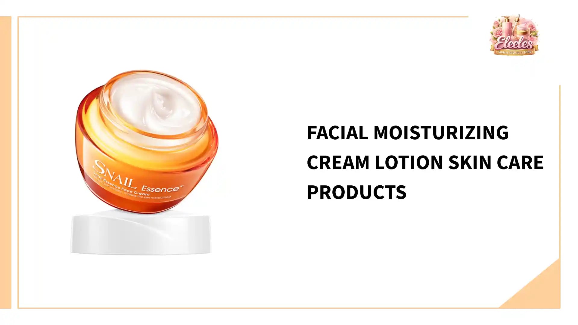Facial Moisturizing Cream Lotion Skin Care Products by@Outfy