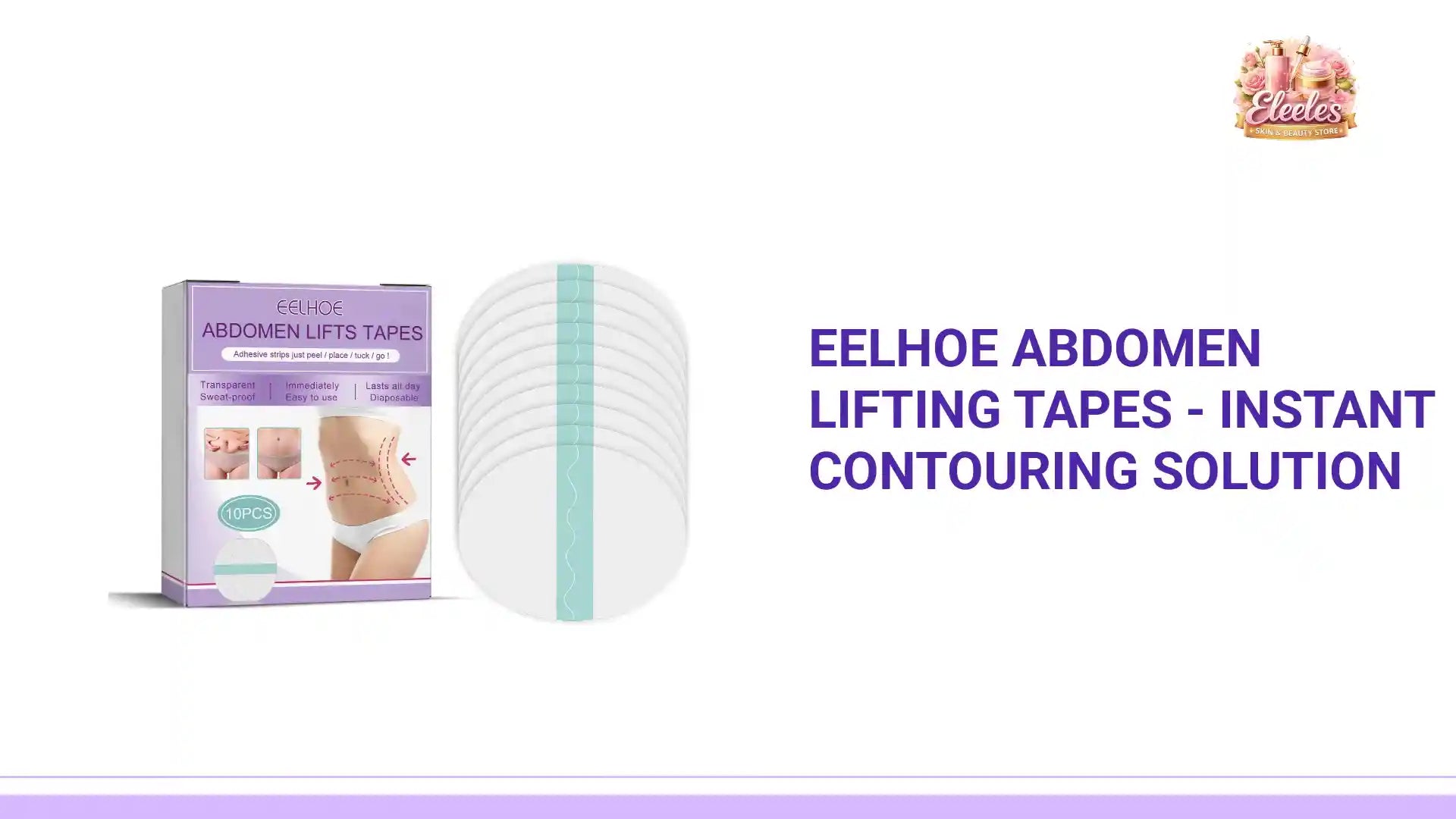 Eelhoe Abdomen Lifting Tapes - Instant Contouring Solution by@Outfy