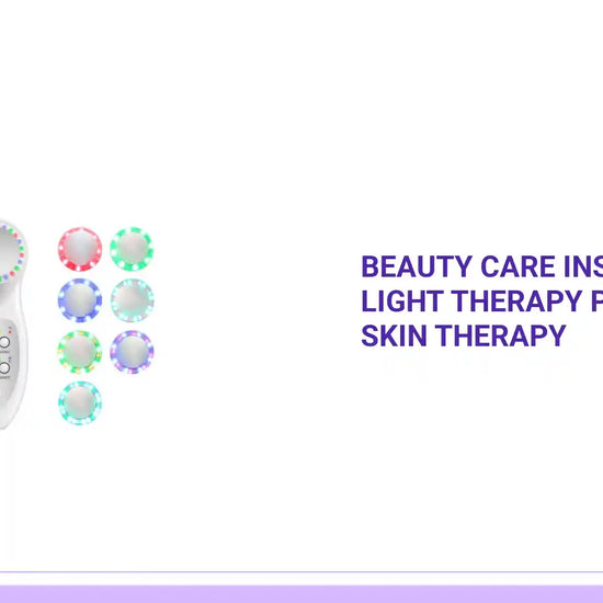 Beauty Care Instrument LED Light Therapy Professional Skin Therapy by@Outfy