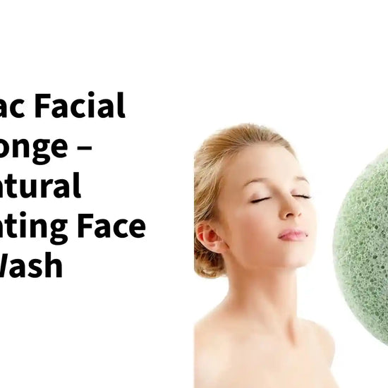 Konjac Facial Sponge &ndash; Natural Exfoliating Face Wash by@Outfy